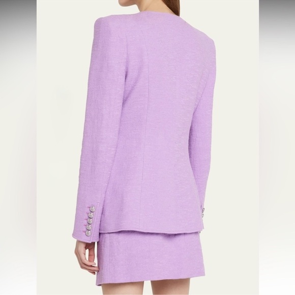 Veronica Beard Violet Corey Dickey Jacket Size 0 - Picture 2 of 13